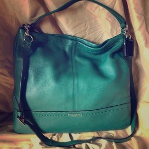 COACH Green Hobo/CROSSBODY Bag